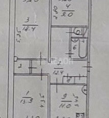 Квартира 71,8 м², 3-комнатная - изображение 3