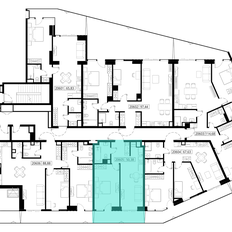 Квартира 51,4 м², 1-комнатная - изображение 3