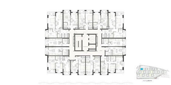 55 м², 2-комнатная квартира 11 600 000 ₽ - изображение 58