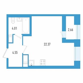 38 м², 1-комнатная квартира 9 700 000 ₽ - изображение 107
