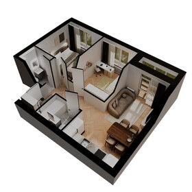 Квартира 54,6 м², 3-комнатная - изображение 2