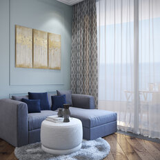 Квартира 54,3 м², 1-комнатные - изображение 5