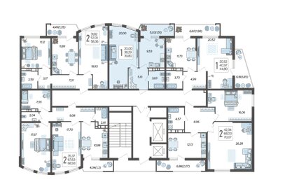 37 м², 1-комнатная квартира 4 300 000 ₽ - изображение 93