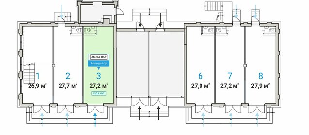 27 м², помещение свободного назначения - изображение 4