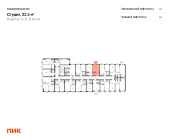 Квартира 22,5 м², студия - изображение 2