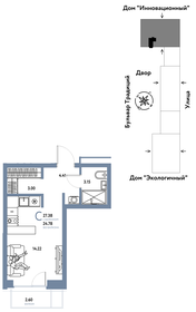 27,7 м², квартира-студия 5 910 000 ₽ - изображение 51