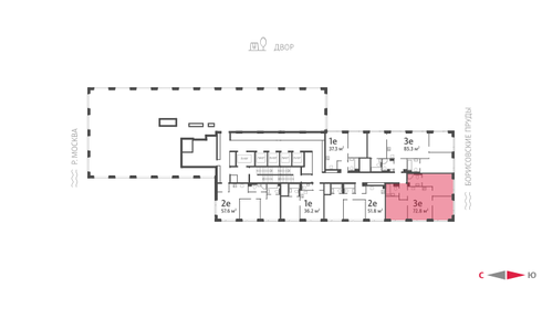 71 м², 3-комнатная квартира 41 140 240 ₽ - изображение 25