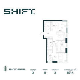 94,3 м², 3-комнатная квартира 85 000 000 ₽ - изображение 112