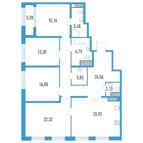 139,3 м², 4-комнатная квартира 36 917 152 ₽ - изображение 11