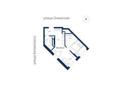 46,2 м², 2-комнатная квартира 8 294 563 ₽ - изображение 1