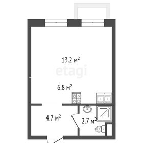 Квартира 27,4 м², студия - изображение 2