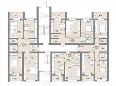 Квартира 99,7 м², 3-комнатная - изображение 2