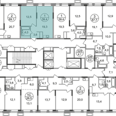 Квартира 39,4 м², 1-комнатная - изображение 2
