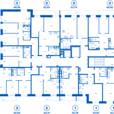 Квартира 53,7 м², 2-комнатная - изображение 3