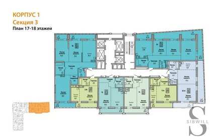 86,3 м², 3-комнатная квартира 14 153 200 ₽ - изображение 81