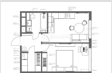 Квартира 38,5 м², 1-комнатная - изображение 1