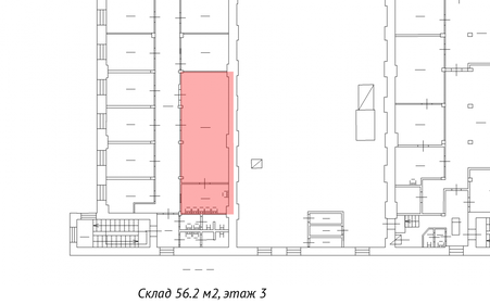 56,2 м², склад - изображение 4