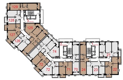 96 м², 3-комнатная квартира 15 000 000 ₽ - изображение 120