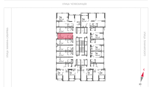 Квартира 23 м², студия - изображение 2