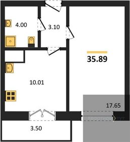 35,9 м², 1-комнатная квартира 3 409 550 ₽ - изображение 29