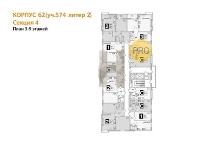 Квартира 22,6 м², студия - изображение 2