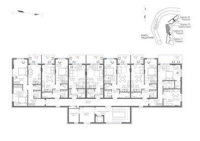 60 м², 2-комнатная квартира 7 000 000 ₽ - изображение 41