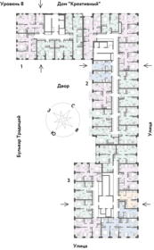 42,8 м², 2-комнатная квартира 4 450 000 ₽ - изображение 53