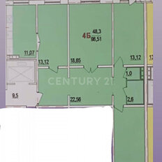 Квартира 104 м², 4-комнатная - изображение 3
