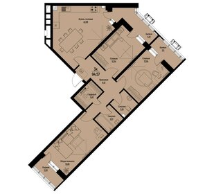 130 м², 4-комнатные апартаменты 15 600 000 ₽ - изображение 24