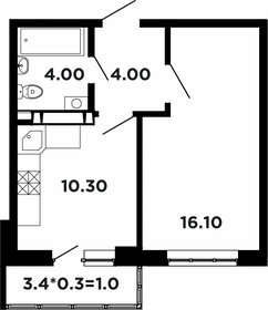 30,1 м², 1-комнатная квартира 5 427 000 ₽ - изображение 68
