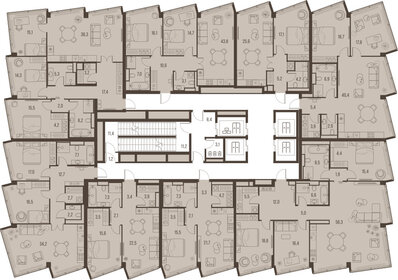 Квартира 92,4 м², 3-комнатная - изображение 2