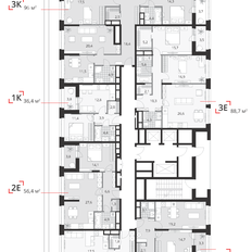 Квартира 56,4 м², 2-комнатная - изображение 2