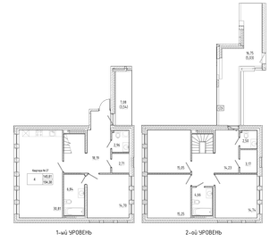 212,4 м², 5-комнатная квартира 88 722 776 ₽ - изображение 67