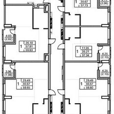 Квартира 37,7 м², 1-комнатная - изображение 3