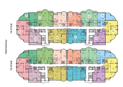 39 м², 2-комнатная квартира 11 500 000 ₽ - изображение 44