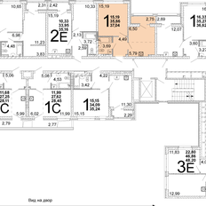 Квартира 37 м², 1-комнатная - изображение 2