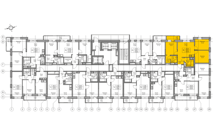 Квартира 62,8 м², 3-комнатная - изображение 2