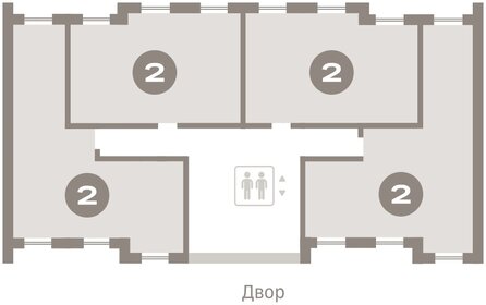 Квартира 82,4 м², 2-комнатная - изображение 2