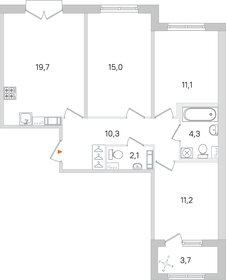 77 м², 3-комнатная квартира 17 150 000 ₽ - изображение 31