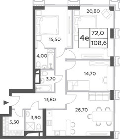 113 м², 4-комнатная квартира 47 000 000 ₽ - изображение 63