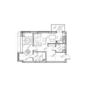 Квартира 62,3 м², 1-комнатная - изображение 1