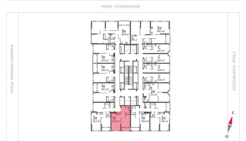 38,3 м², 1-комнатная квартира 8 200 000 ₽ - изображение 35