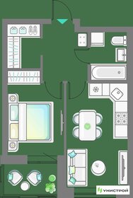 37,2 м², 1-комнатная квартира 6 650 000 ₽ - изображение 41