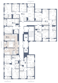 140 м², 6-комнатная квартира 190 000 ₽ в месяц - изображение 73