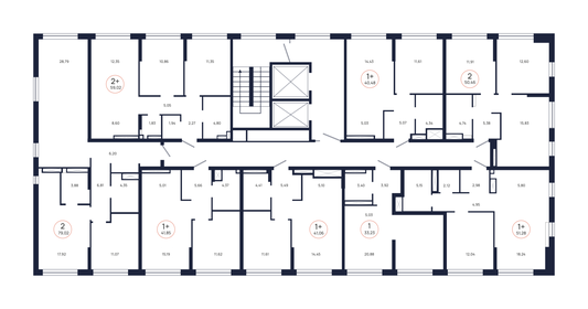 72,6 м², 2-комнатная квартира 10 198 000 ₽ - изображение 23