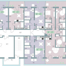 Квартира 60,7 м², 2-комнатные - изображение 3