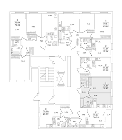 29 м², 1-комнатная квартира 4 150 000 ₽ - изображение 75