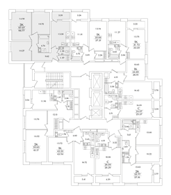 68,8 м², 3-комнатная квартира 19 164 200 ₽ - изображение 26