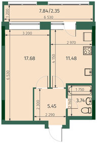 38,9 м², 1-комнатная квартира 7 220 000 ₽ - изображение 12