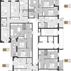 Квартира 70,6 м², 2-комнатная - изображение 2